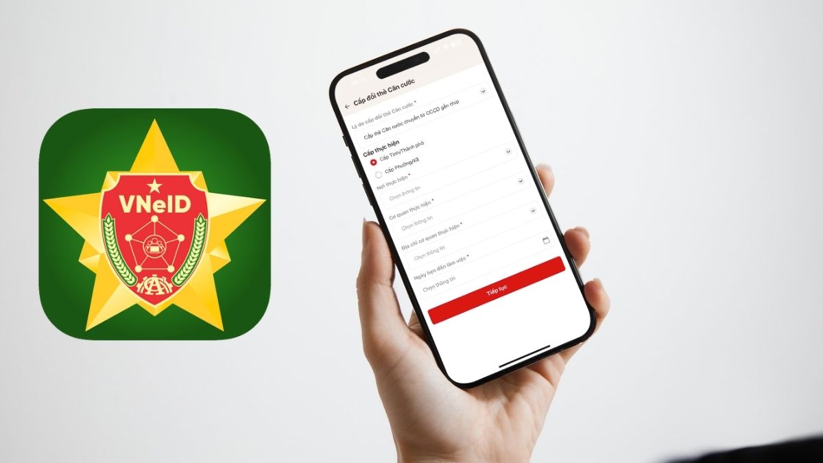 Hloov Căn cước ntawm VNeID